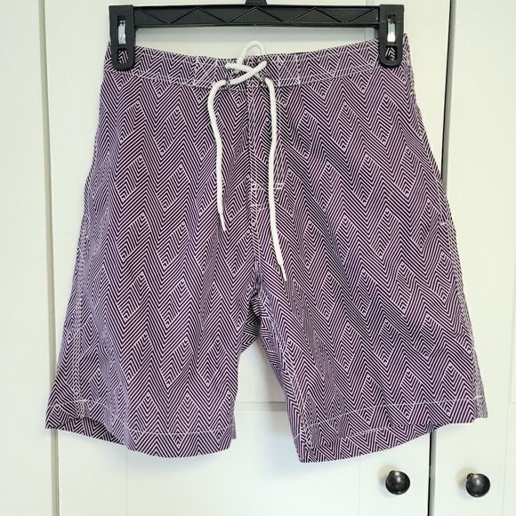 Saks fifth avenue mens small swim trunks - Picture 2 of 7